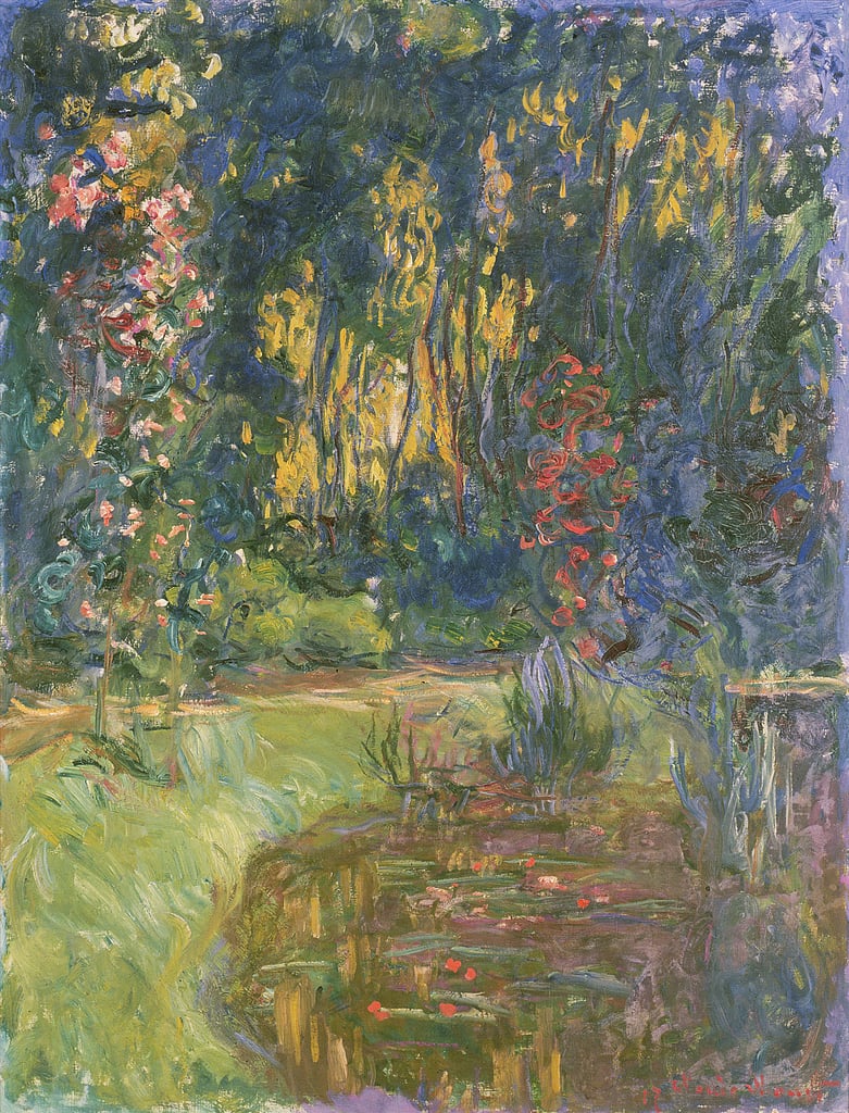 Garten von Giverny, 1923 von Claude Kunstdruck